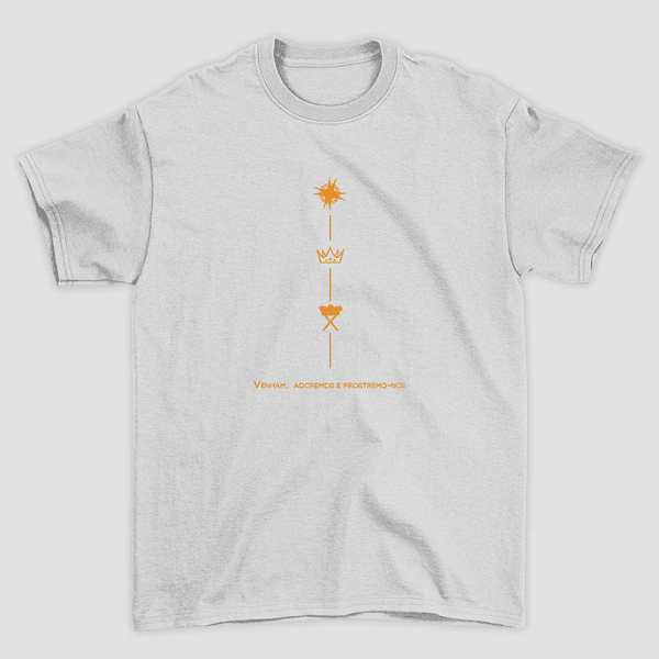 Camiseta Básica Adoremos e Prostremo-nos