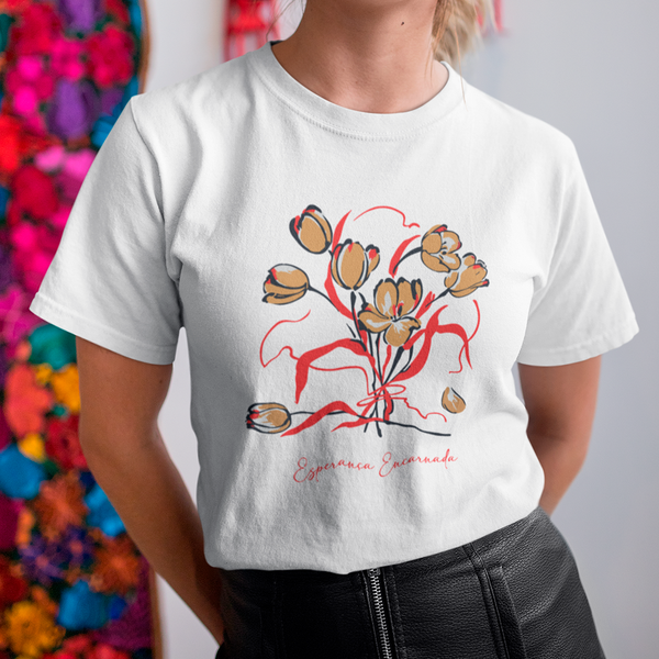 Camiseta Básica Esperança Encarnada