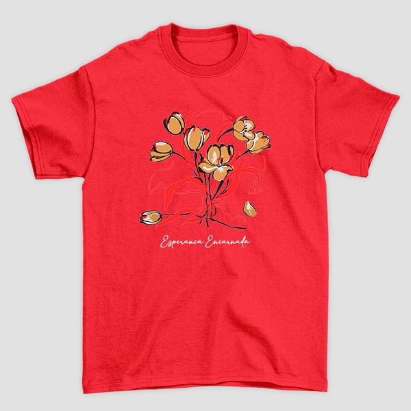 Camiseta Básica Esperança Encarnada
