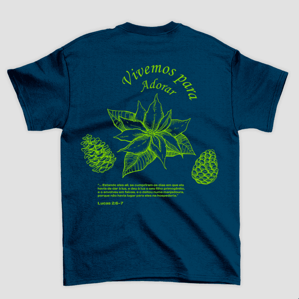 Camiseta Básica Flor do Natal