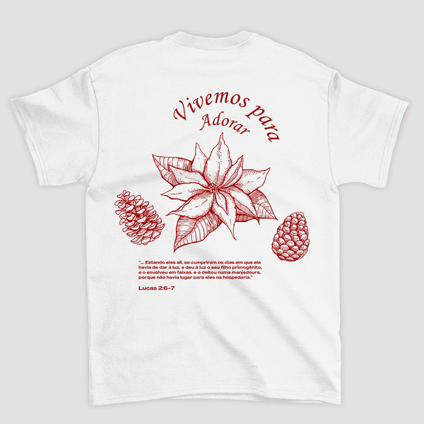 Camiseta Básica Flor do Natal