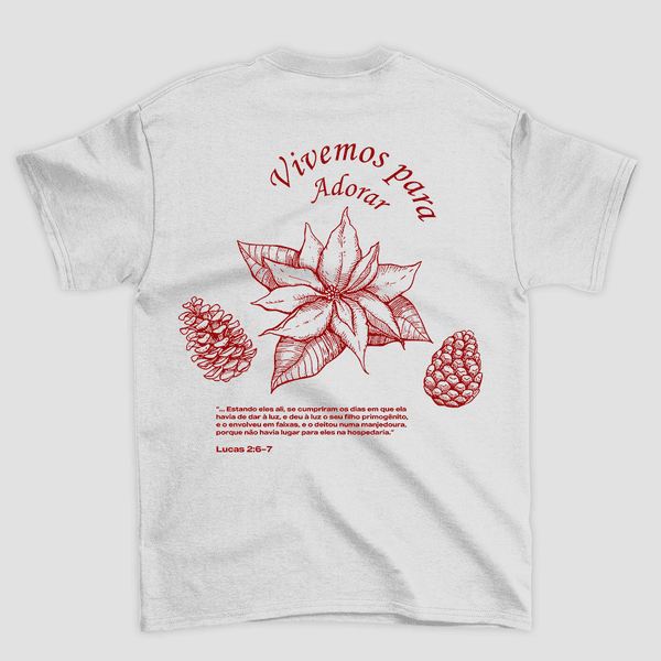 Camiseta Básica Flor do Natal