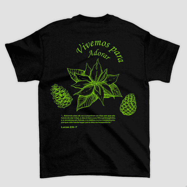 Camiseta Básica Flor do Natal