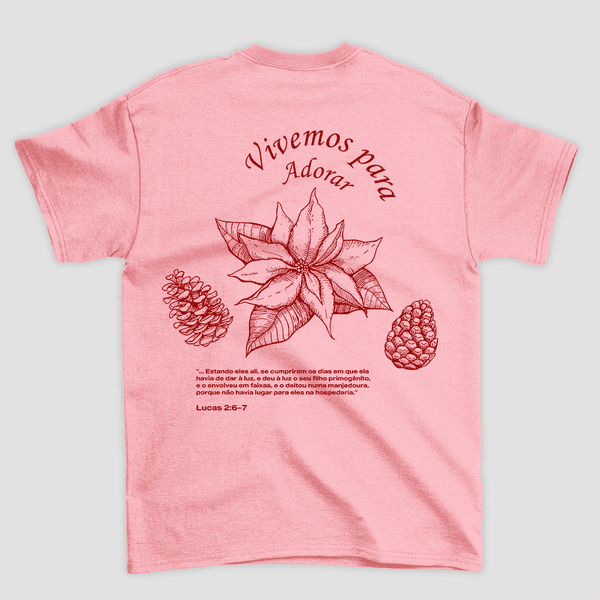 Camiseta Básica Flor do Natal