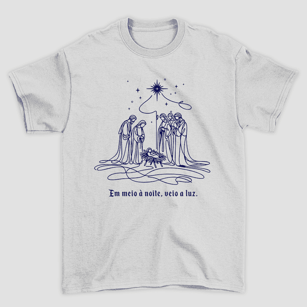 Camiseta Básica A Luz na Noite