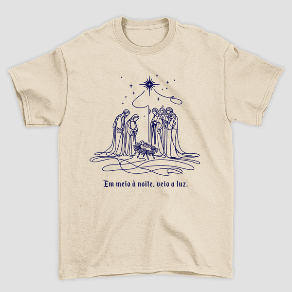 Camiseta Básica A Luz na Noite