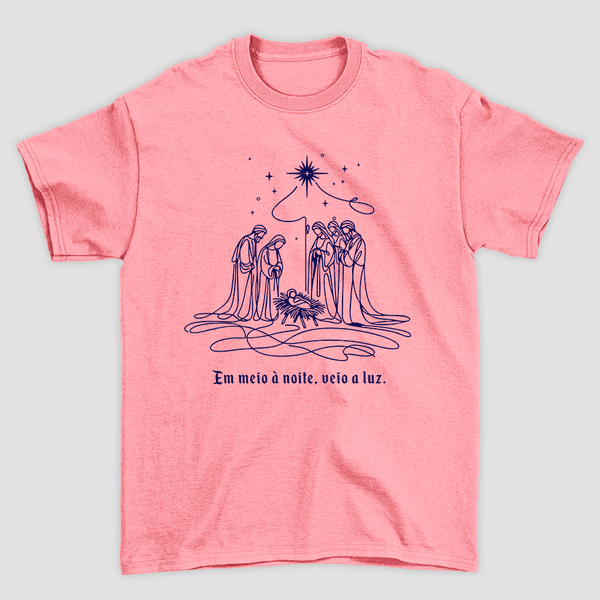 Camiseta Básica A Luz na Noite