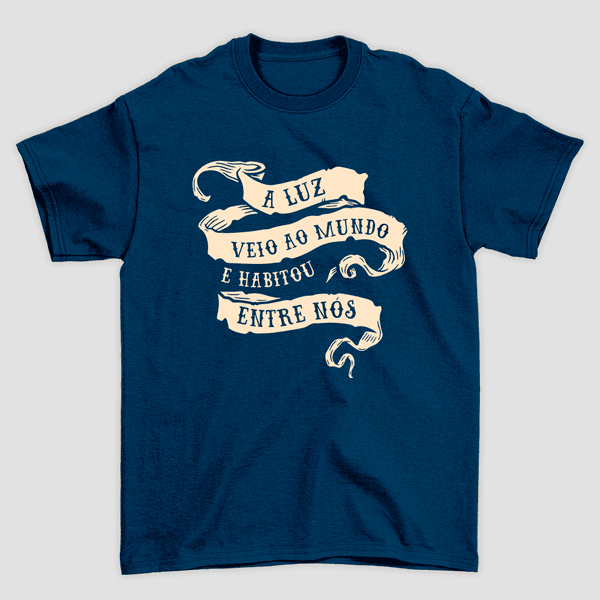 Camiseta Básica A Luz Que Habita