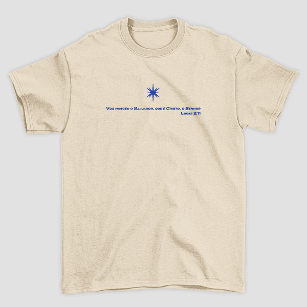 Camiseta Básica Nasceu o Salvador