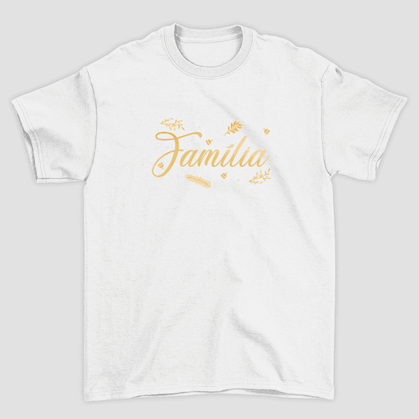 Camiseta Básica Família Natal