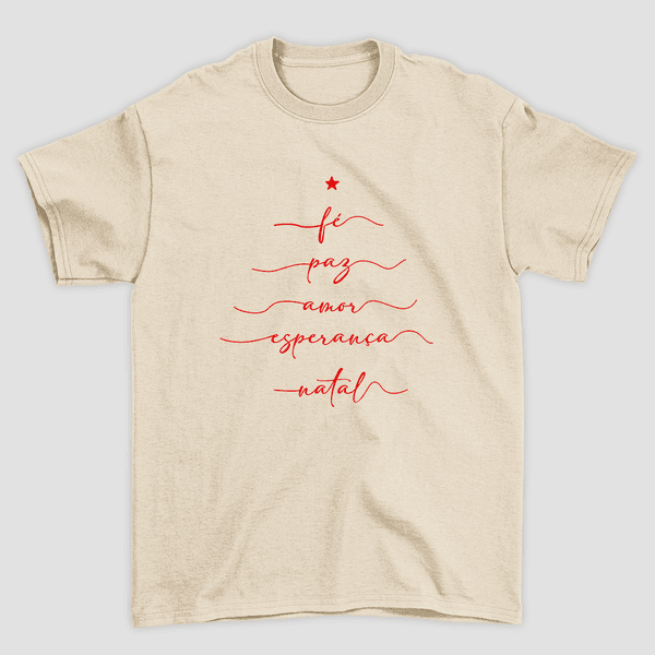Camiseta Básica Virtudes do Natal