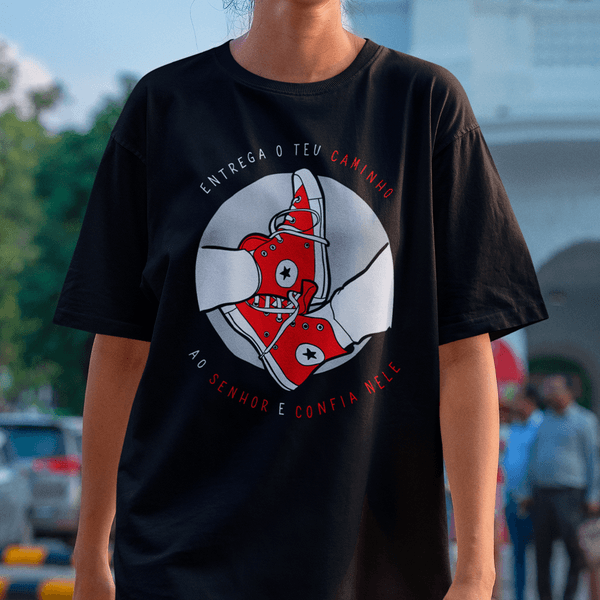 Camiseta Oversized Caminho de Deus