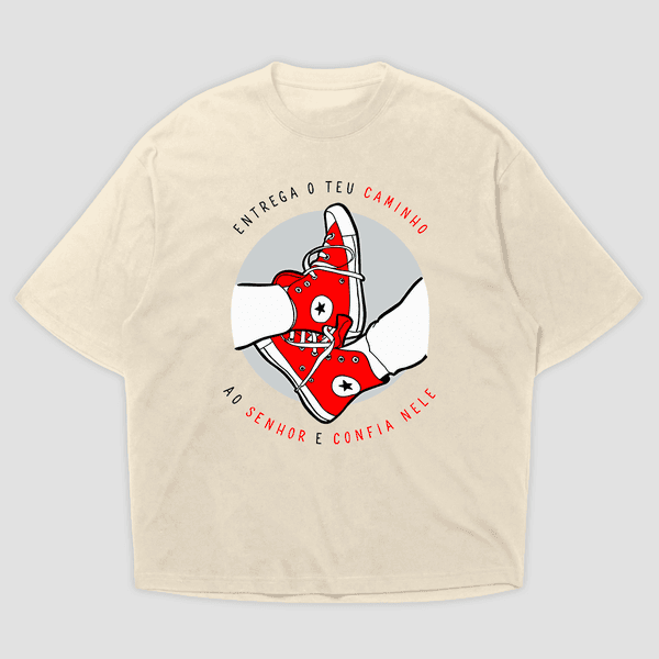 Camiseta Oversized Caminho de Deus