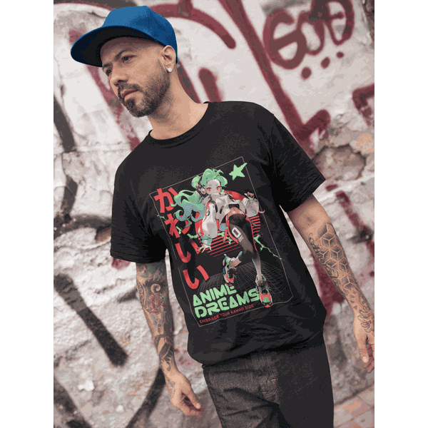 Camiseta Básica Anime Dreams