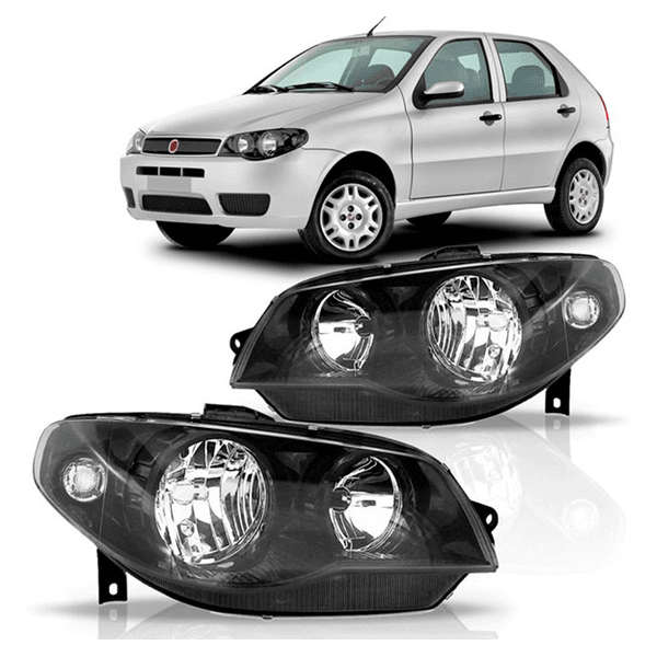 Farol Palio1.8r , Estrada e Siena 2004 á 2007 Máscara Preta