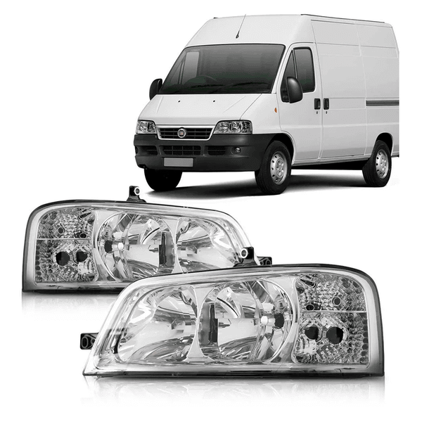 Farol Ducato 2006 á 2012 - Cromado
