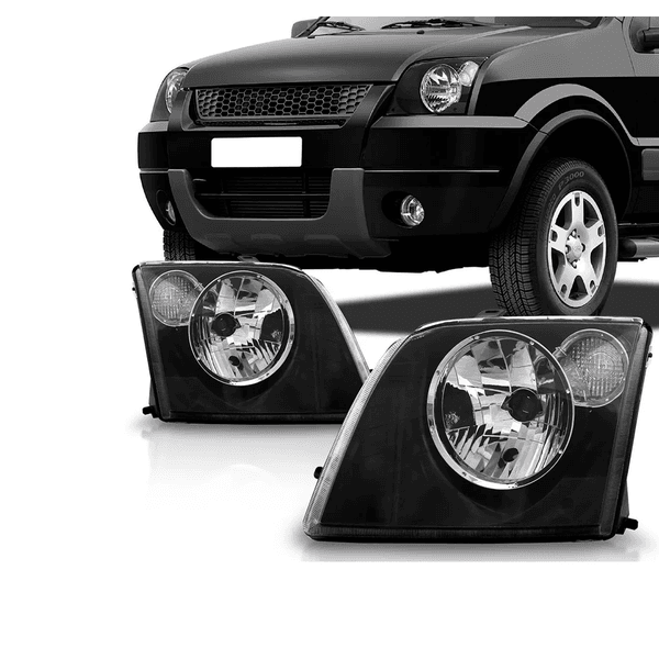 Farol Ecosport 2003 á 2005 - Pisca Cristal