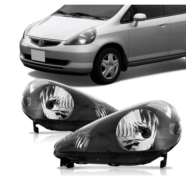 Farol Fit 2004 á 2006 Máscara Preta - Importado