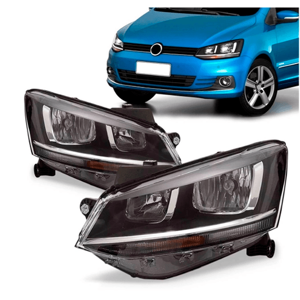 Farol Fox 2015 Em Diante - Friso Cromado