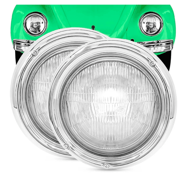 Farol Fusca 1973 á 1976 C/ 3 Furos De Parafuso