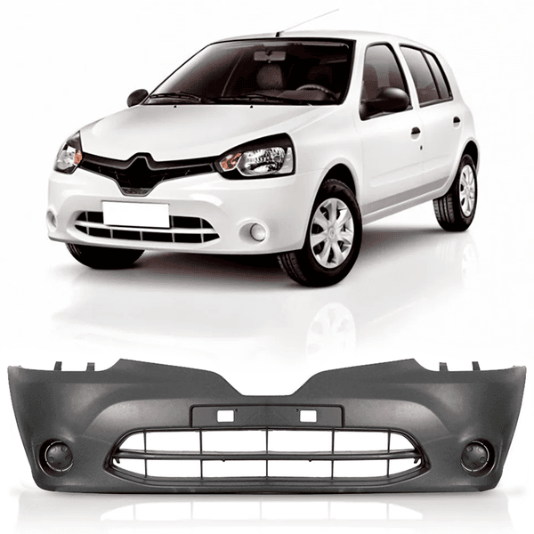 Para-choque Dianteiro Clio De 2013 á 2016 - Preto Liso