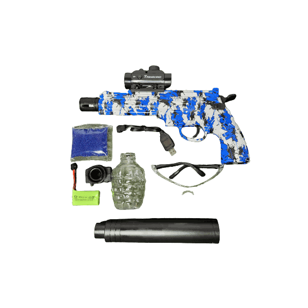 1439R - Arma Pistola Elétrica Bolinhas De Gel Orbeez SHORT