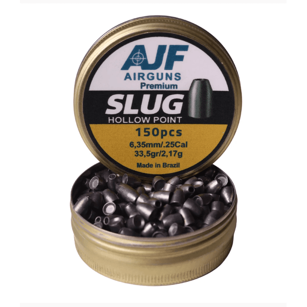 Chumbinho Slug 6.35mm 40gr - Ajf Airguns 125un