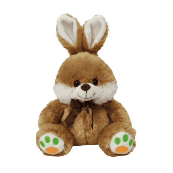 Coelho de Pelúcia com Lacinho Sortido 23cm FDC5047 FIZZY