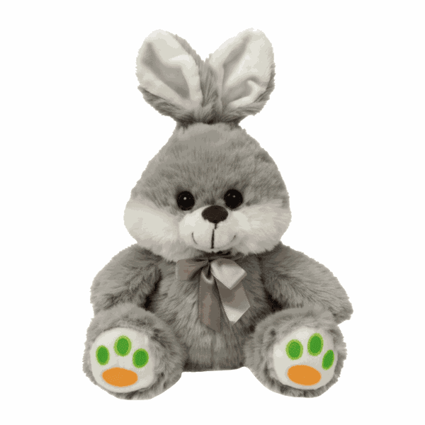 Coelho de Pelúcia com Lacinho Sortido 23cm FDC5047 FIZZY