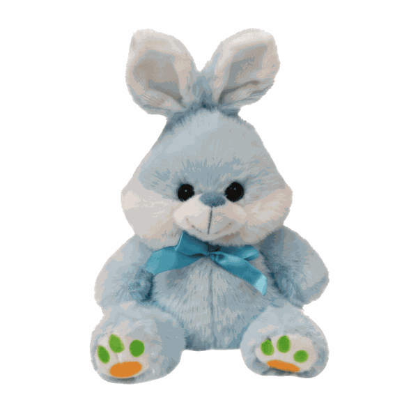 Coelho de Pelúcia com Lacinho Sortido 23cm FDC5047 FIZZY