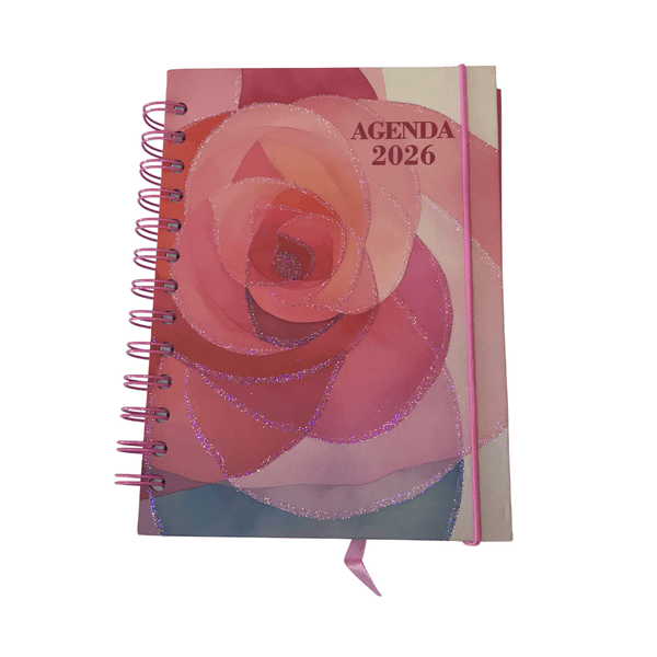 Agenda 2026 Floral Interponte AG26020 | Capa Sortida com Estampas Florais
