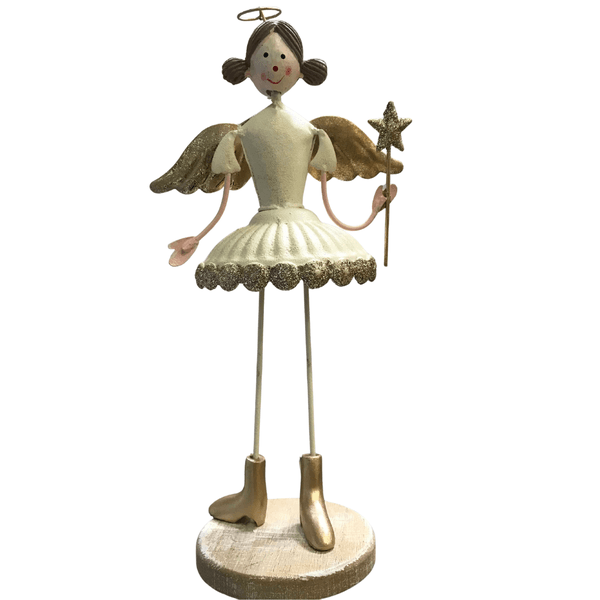 Enfeite Menina Anja em Metal – Tok da Casa ME167