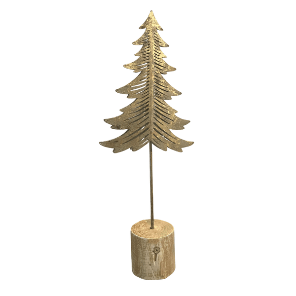 Árvore Decorativa Mini 35cm em Metal – Tok da Casa ME200