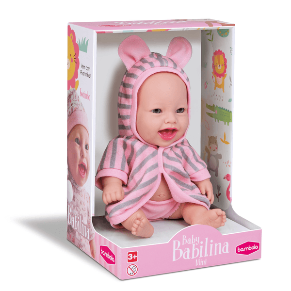 Boneca Baby Babilina Banho Mini 728 Bambola