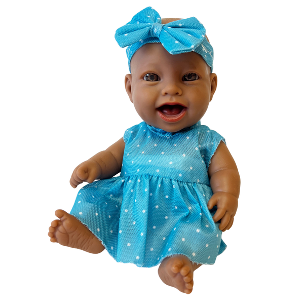 Boneca Bambolinha Negra Sortida 742 Bambola | Boneca Infantil para Brincar e Cuidar