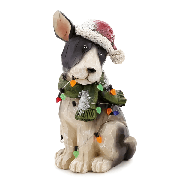 Cachorro Decorativo Natalino Sortido – Cromus 1014724