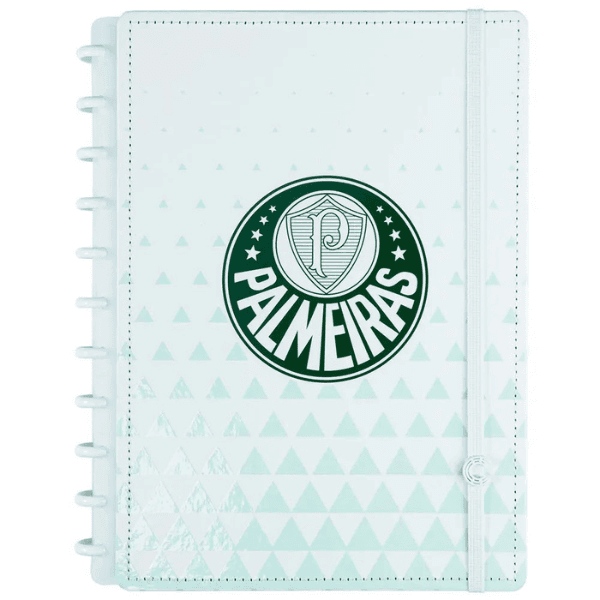 Caderno Universitário Palmeiras 80 Folhas CIGD4142 Caderno Inteligente