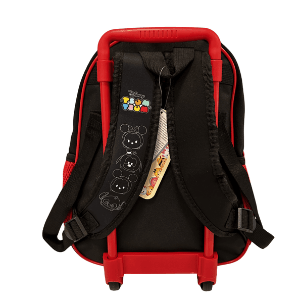 Mochilete Feminina Tsum Tsum Preto/Vermelho TS24559B Clio