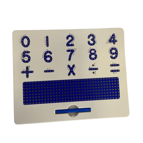 Magpad Números 150-7 – Braskit | Quadro Magnético Educativo com Números