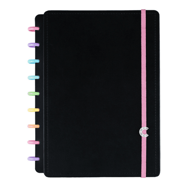 Kit Discos e Elástico Grande 31mm Divertido 312020 Caderno Inteligente