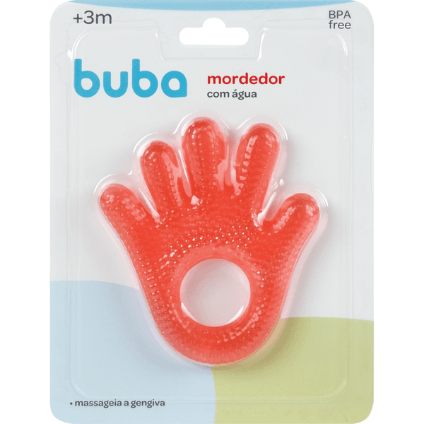 Mordedor Mãozinha com Água 5224 Buba | Refrescante e Seguro para Bebês