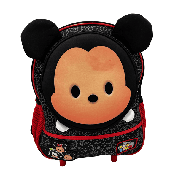 Mochilete Feminina Tsum Tsum Preto/Vermelho TS24559B Clio
