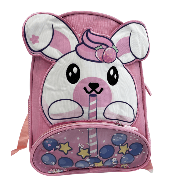 Mochila Infantil Urso ou Coelho Rosa/Azul KMA5112-LP Classe