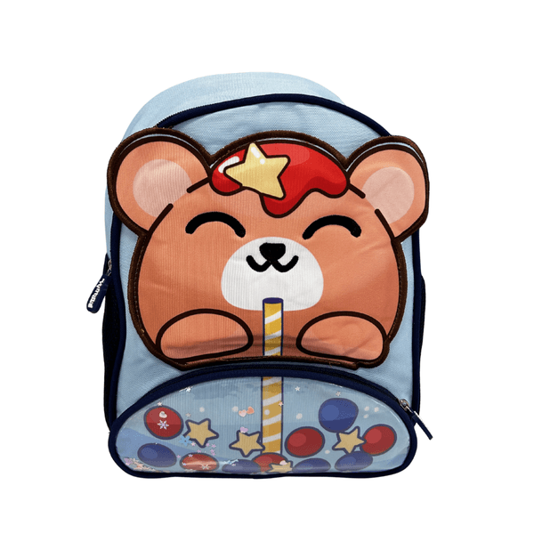 Mochila Infantil Urso ou Coelho Rosa/Azul KMA5112-LP Classe