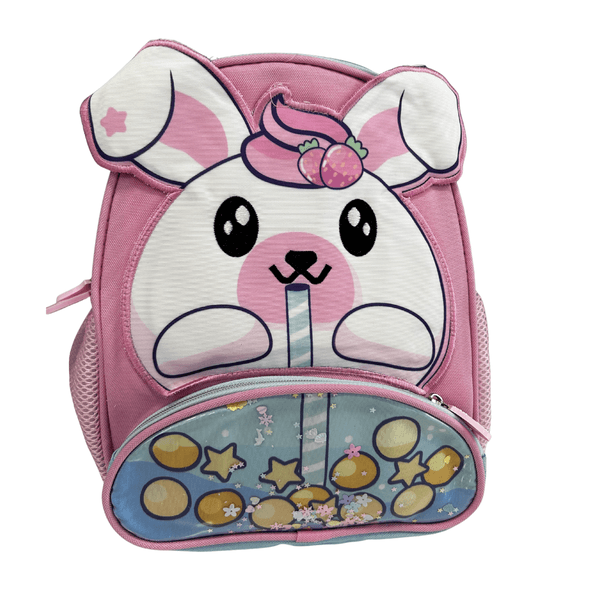 Mochila Infantil Urso ou Coelho Rosa/Azul KMA5112-LP Classe