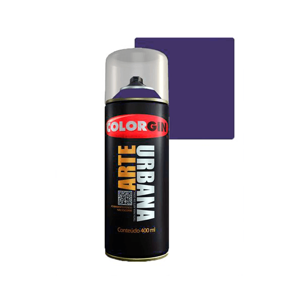 COLORGIN SPRAY ARTE URBANA VIOLETA COSMOS 937 400ML