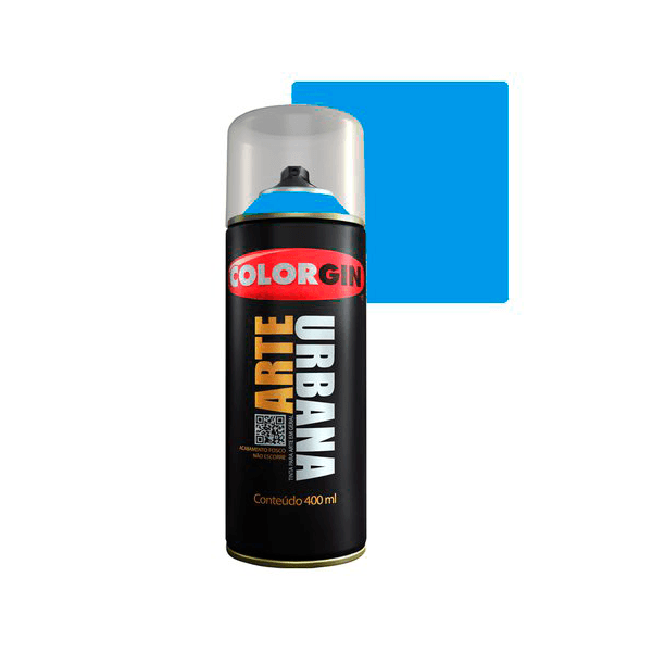COLORGIN SPRAY ARTE URBANA AZUL CELESTE 965 400ML