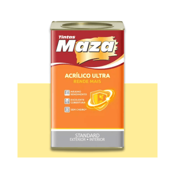 MAZA ACRÍLICO ULTRA AMARELO CANARIO 18L