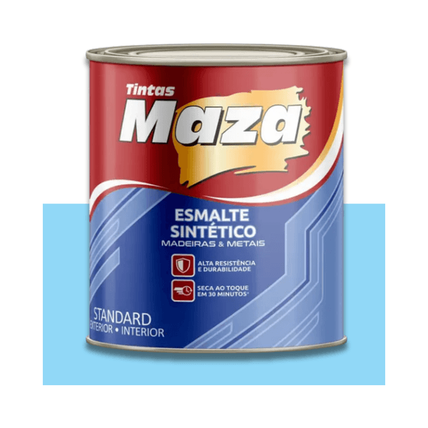 MAZA ESMALTE SINTÉTICO BRILHANTE AZUL CELESTE 225ML