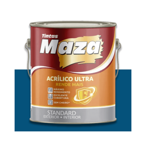 MAZA ACRÍLICO ULTRA AZUL PROFUNDO 3,6L
